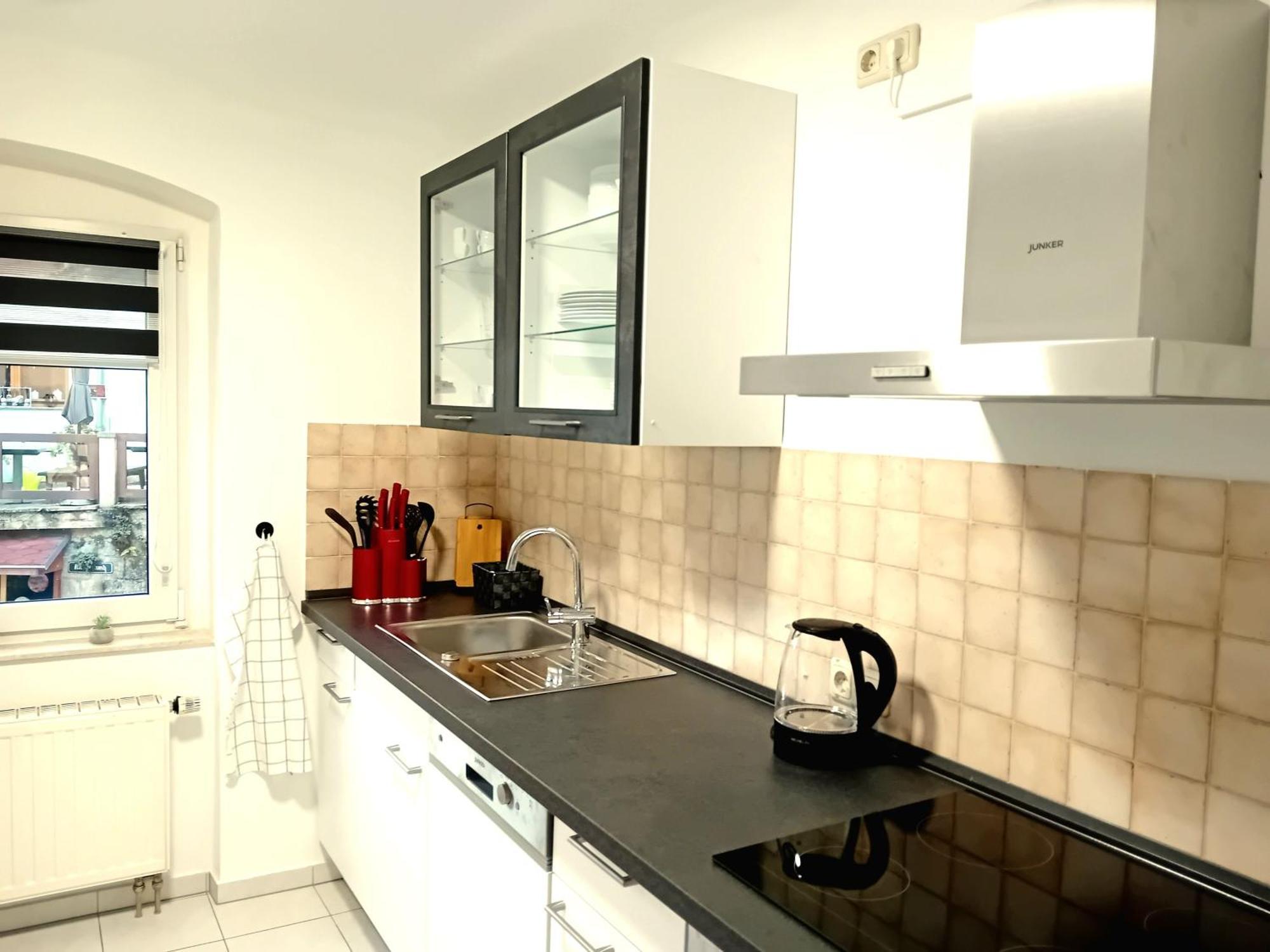 Ferienwohnung Zum Dorfladen Rathen Esterno foto